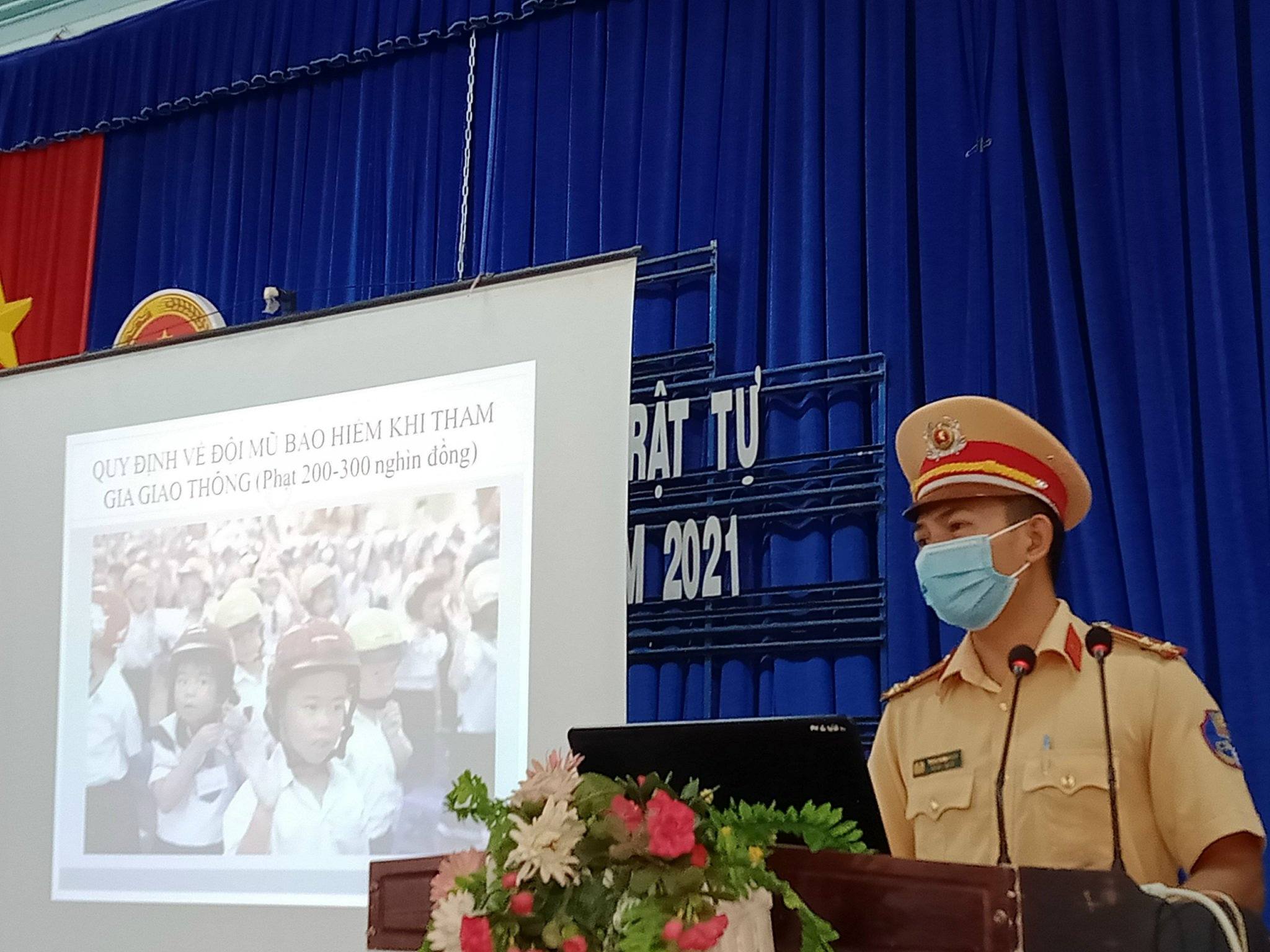 Hội Nông dân huyện Dương Minh Châu: Tổ chức lớp tập huấn tuyên truyền đảm bảo An toàn giao thông năm 2021